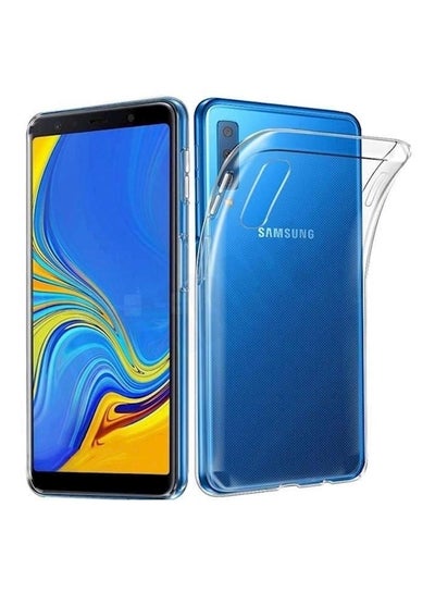 Buy Protective Case Cover For Samsung A7(2018) Clear in UAE