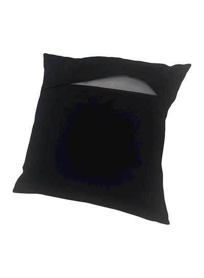 Buy Animal Printed Cushion polyester Black/White 40x40cm in UAE