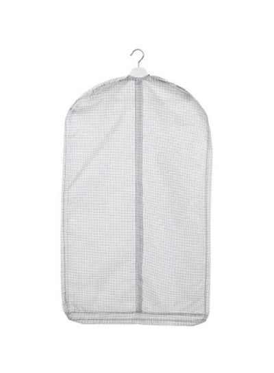 Buy 3-Piece Polyester Clothes Cover White in Saudi Arabia