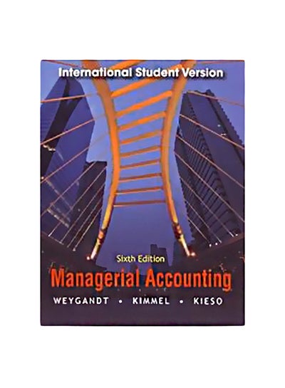 Buy Managerial Accounting Paperback English by Weygandt - 03 May 2012 in Egypt