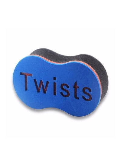 Buy Twist Curly Sponge Brush Blue/Orange/Black in Egypt