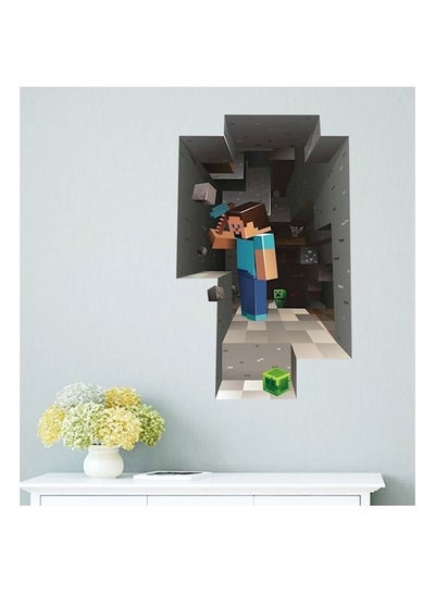 اشتري Living 3D Cartoon Room Bedroom Wall Sticker متعدد الألوان 90x60 سنتيمتر في الامارات