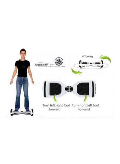 Buy Hoverboard ML1 Two Wheels Self Balancing Electric Scooter 8inch in UAE