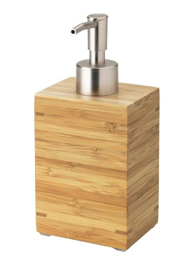 Buy Soap Dispenser Brown/Silver in Saudi Arabia