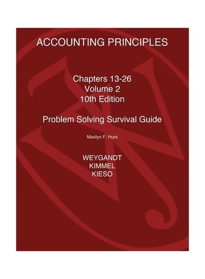 Buy Accounting Principles: Problem Solving Survival Guides paperback english - 13-Sep-11 in Egypt