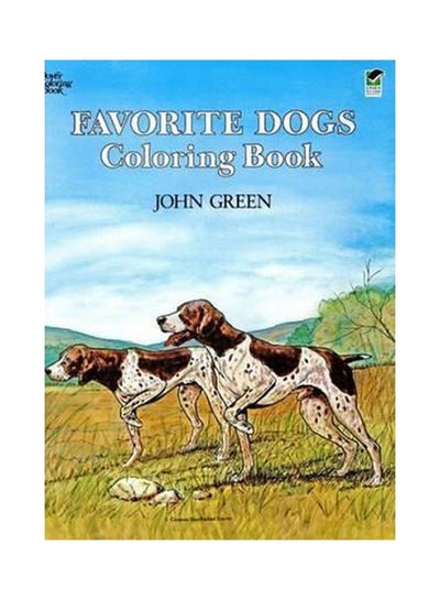 اشتري Favorite Dogs Coloring Book Paperback في مصر