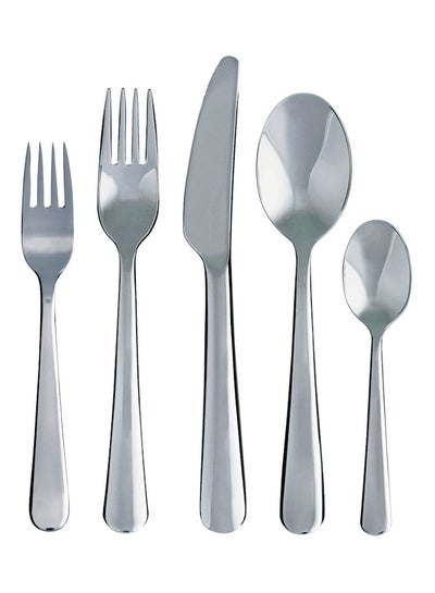 Buy 60-Piece Cutlery Set Silver in UAE