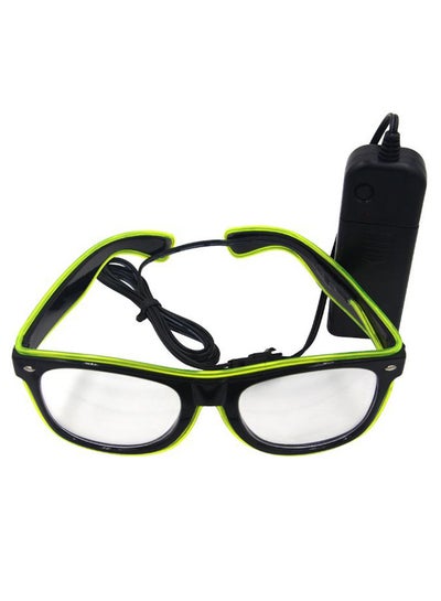 Buy LED Light Neon Wire Wayfarer Safety Glasses in Saudi Arabia