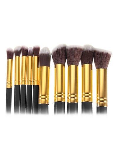 Buy Cosmetic Foundation Blending Pencil Brushes Multicolour in Egypt