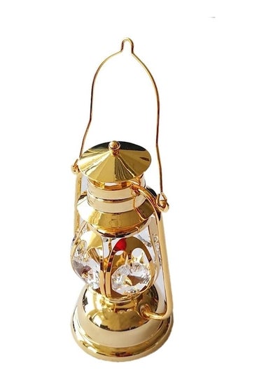 اشتري Lantern Showpiece Plated 24K ذهبي في الامارات