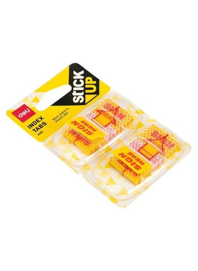 Buy Sign Here Sticky Note Yellow in UAE