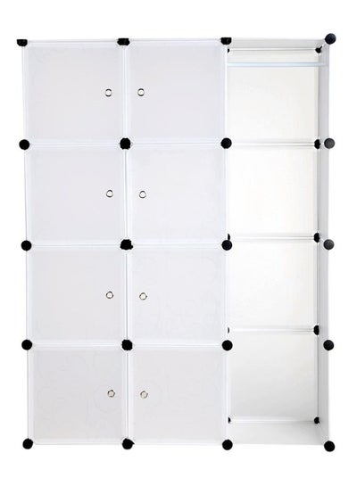 Buy 12 Cubes Wardrobe Storage White in UAE