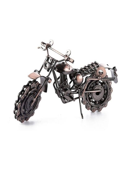 Buy Harley Motorcycle Metal Crafts Figurine Statue Multicolour in UAE