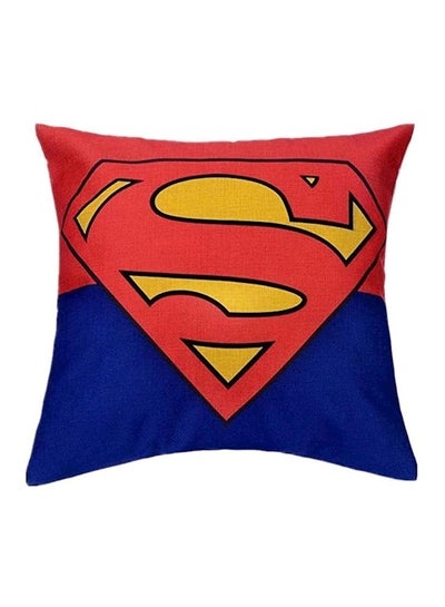 اشتري Decorative Pillow Cover Red/Blue 45x45 سنتيمتر في الامارات