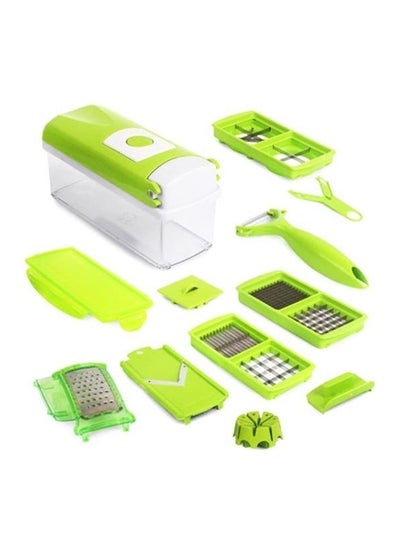 Buy Cutting Salad Machine Green 27X10.5X11centimeter in Egypt