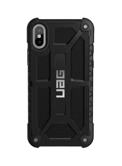 Buy Protective Armor Case Cover For Apple Iphone X Black in Saudi Arabia