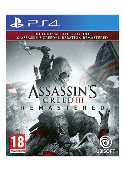 اشتري لعبة "Assassin's Creed : III : Remastered" (إصدار عالمي) - بلاي ستيشن 4 (PS4) في الامارات