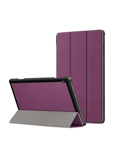 Buy Protective Back Case Cover  For Lenovo Tab M10 TB-X605F Purple in Saudi Arabia