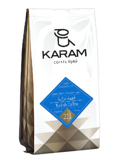 Buy Turkish Coffee Medium Roast Ground Beans 250grams in UAE