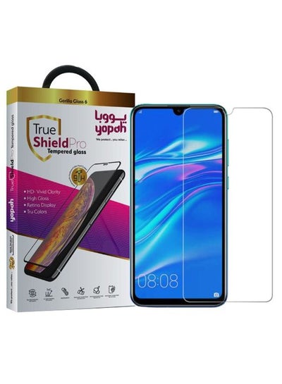 Buy Tempered Screen Protector For Huawei Y7 Prime Clear in Saudi Arabia