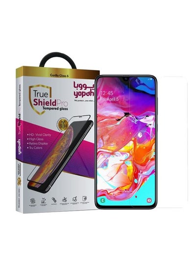 Buy Tempered Screen Protector For Samsung Galaxy A70 Clear in Saudi Arabia