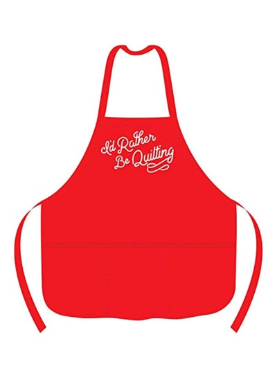 Buy Printed Artist Apron Red 10.2x8x1inch in Egypt