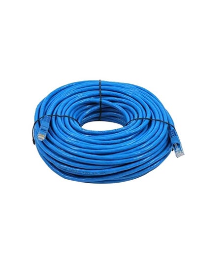 Buy Cat6 Ethernet LAN Network Cable Blue in Saudi Arabia