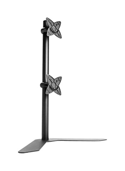 اشتري Dual LCD Monitor Desk Stand أسود في الامارات