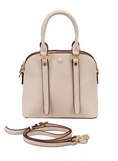 Buy Fashionable Tote Beige in UAE