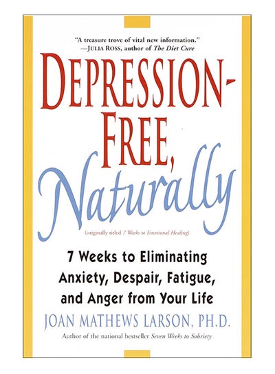 اشتري Depression-Free, Naturally: 7 Weeks To Eliminating Anxiety, Despair, Fatigue, And Anger From Your Life Paperback في الامارات