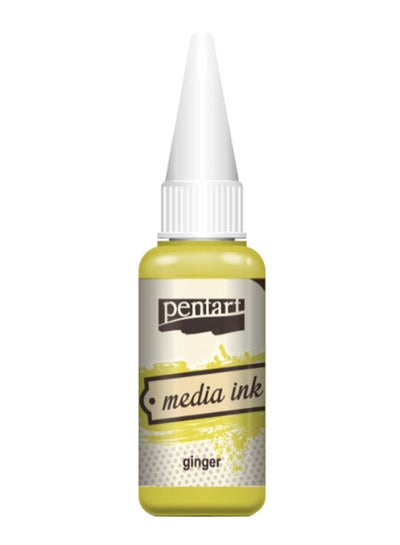 اشتري Media Ink Ginger Yellow 20 مل في الامارات