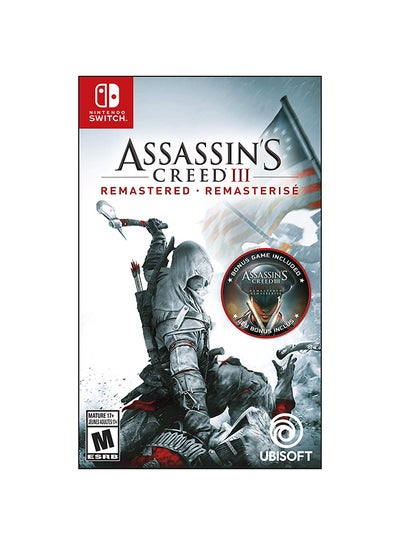 اشتري لعبة "Assassin's Creed : III : Remastered" (إصدار عالمي) - نينتندو سويتش في الامارات