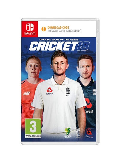 اشتري Cricket 19 The Official Game Of The Ashes - Nintendo Switch في الامارات