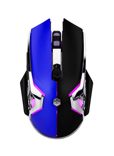 Buy AJ120 Wired Adjustable Gaming Mouse Black/Blue/Pink in UAE