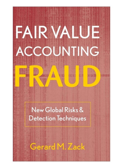 Buy Accounting Fraud hardcover english - 29-Oct-07 in UAE