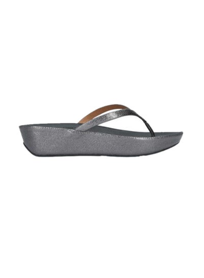 Buy Linny Molten Sandals Pewter in Saudi Arabia