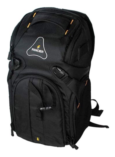 Buy Professional DSLR Camera Backpack Black in UAE