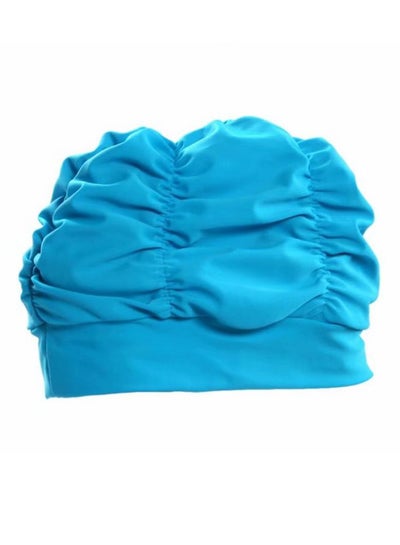 Buy Elastic Ultra Thin PU Fabric Sport Swimming Cap in Saudi Arabia