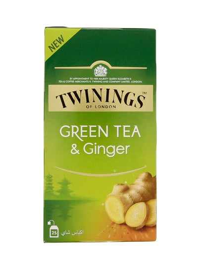Buy Ginger Green Tea 25 Teabags 40grams in Egypt