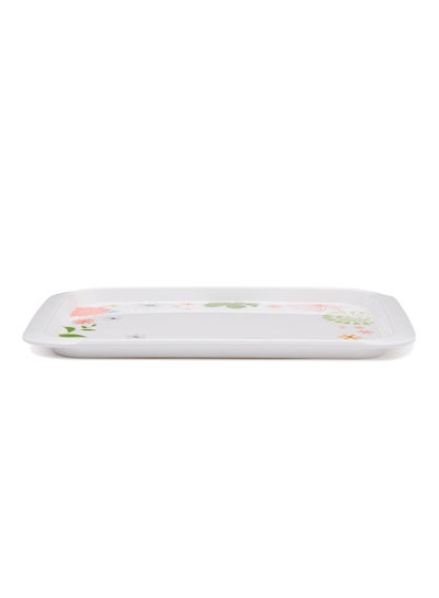 اشتري Begonia Rectangle Tray White 32x26centimeter في الامارات