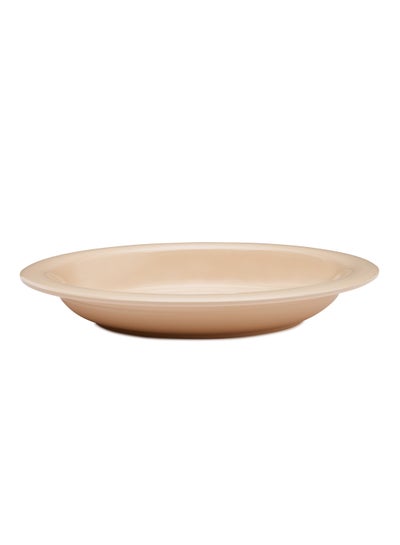 Buy Soup Plate Beige 24cm in UAE