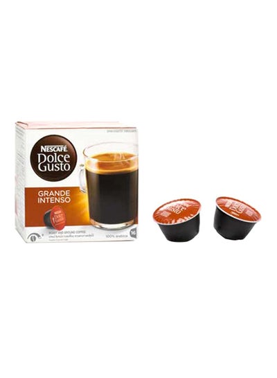 Café capsules compatible Dolce Gusto Lungo Intenso x16 - 144g