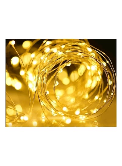 اشتري 100 Led String Light أصفر في الامارات