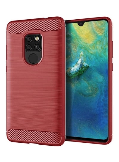 Buy Protective Case Cover For Huawei Mate 20 Red in Saudi Arabia