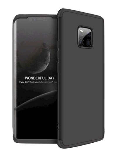Buy Protective Case Cover For Huawei Mate 20 Pro Black in UAE