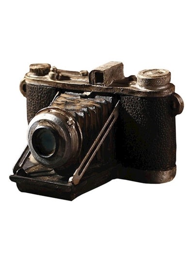 Buy Retro Camera Ornaments Brown 14x9x9cm in UAE