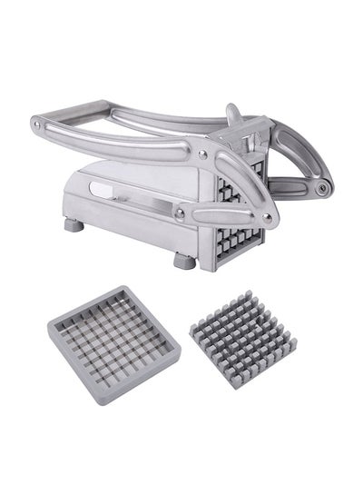 Buy Stainless Steel French Fries Slicer Silver in Saudi Arabia