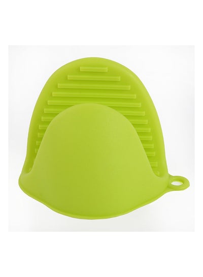 Buy Anti-Scalding Gloves Dish Holder Green in UAE