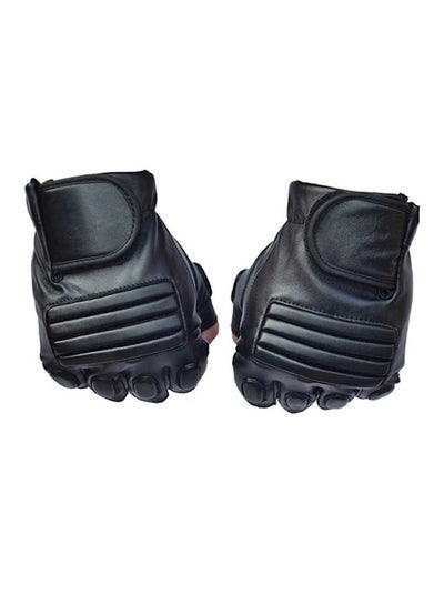 Buy Half Finger Cycling Gloves Free Size in UAE