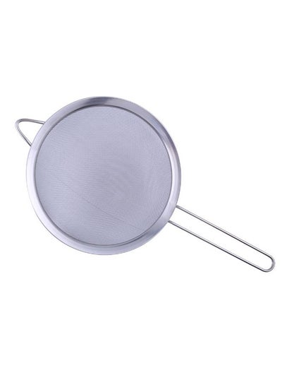 Buy Fine Mesh Oil Strainer Silver 20centimeter in UAE